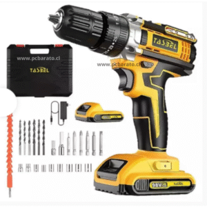 Taladro desatornillador inalámbrico 2 baterías 98V