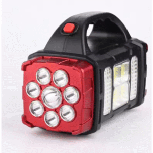 Reflector Solar Portátil, Linterna De 4 Marchas, Luz De Trab